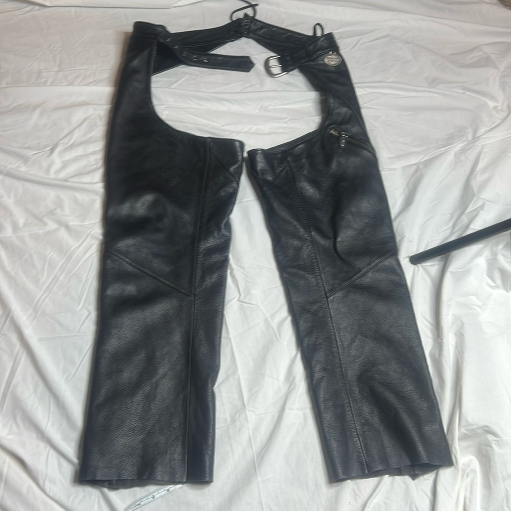Women’s Harley Davidson zip up chaps